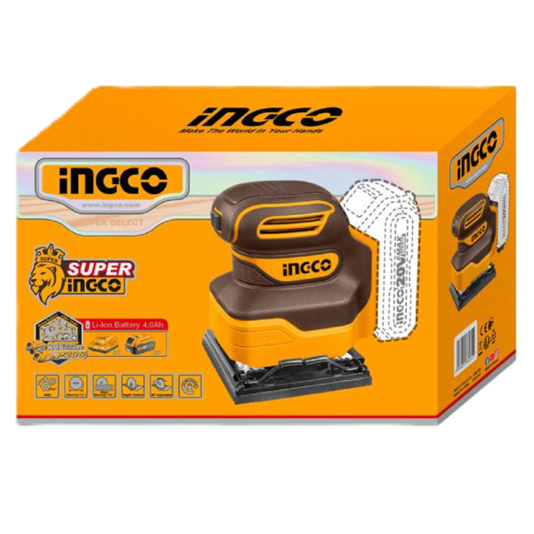 Cordless sheet sander